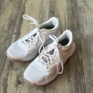 Reebok White Comfort Footbed Sneakers